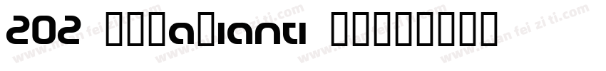 202 SSYaQianti 字体字体转换